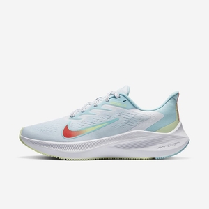 Chaussure De Running Nike Air Zoom Winflo 7 Blanche 9531-827 White/Black/Bright Crimson/Glacier Ice Femme | HFB-61606808